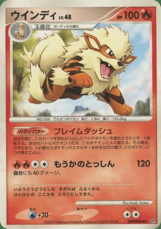 Arcanine — ウインディ (2007)
