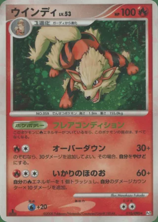 Arcanine — ウインディ (2008)