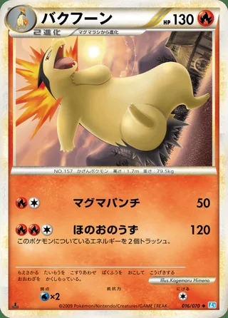 Typhlosion — バクフーン (2009)