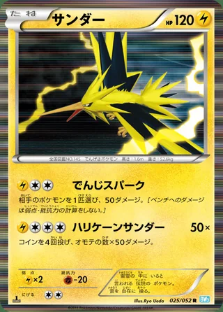 Zapdos — サンダー (2011)