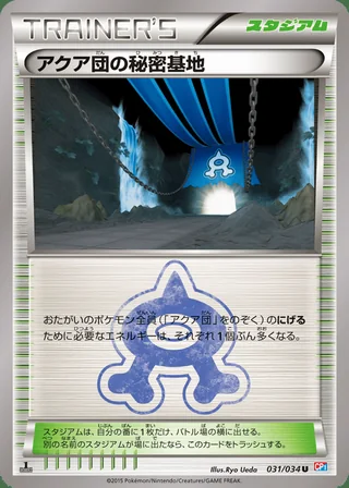 Team Aqua’s Secret Base — アクア団の秘密基地 (2015)