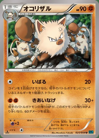 Primeape — オコリザル (2016)
