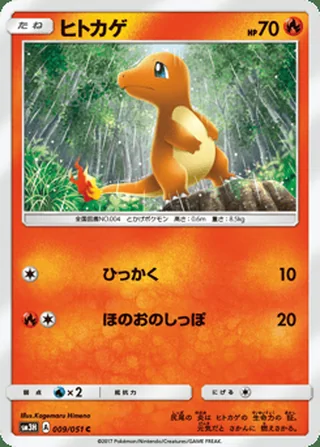 Charmander — ヒトカゲ (2017)