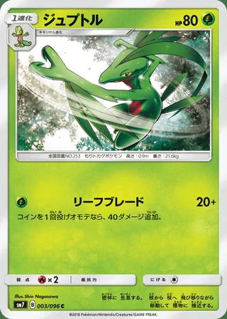 Grovyle — ジュプトル (2018)