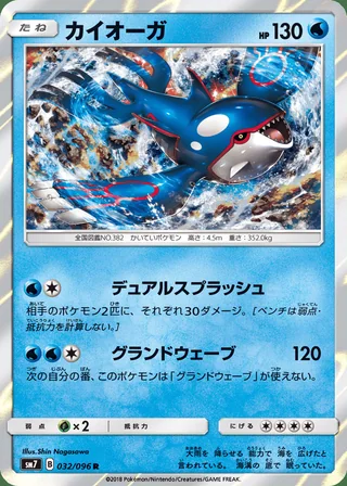 Kyogre — カイオーガ (2018)