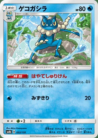 Frogadier — ゲコガシラ (2018)