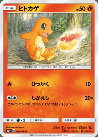 Charmander — ヒトカゲ (2018)