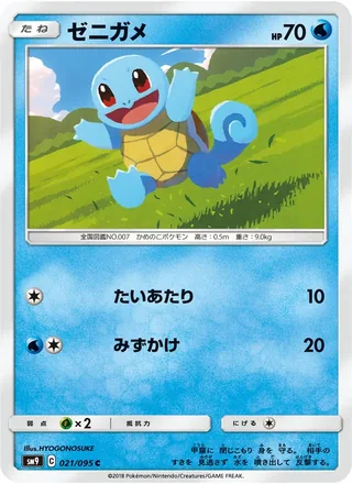 Squirtle — ゼニガメ (2018)