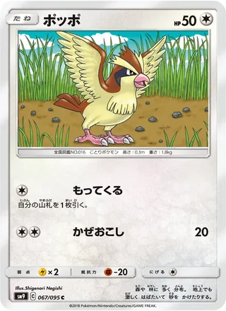 Pidgey — ポッポ (2018)