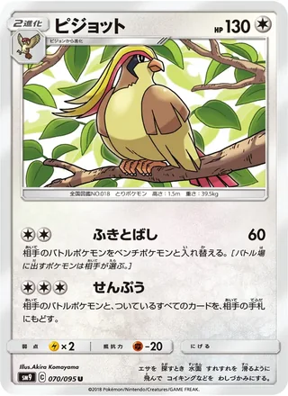 Pidgeot — ピジョット (2018)
