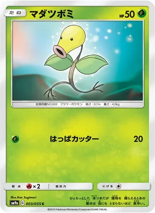 Bellsprout — マダツボミ (2019)