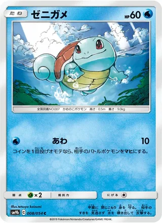 Squirtle — ゼニガメ (2019)