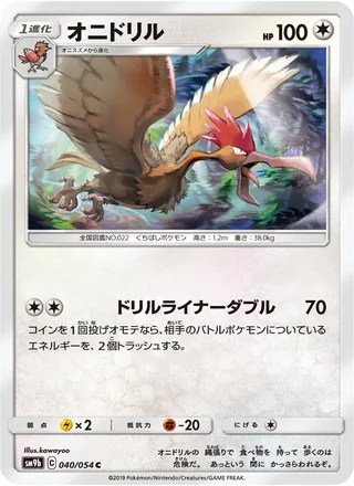 Fearow — オニドリル (2019)