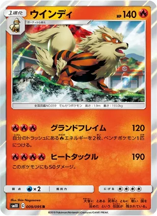 Arcanine — ウインディ (2019)