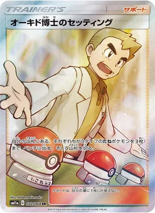 Professor Oak’s Setup — オーキド博士のセッティング (2019)