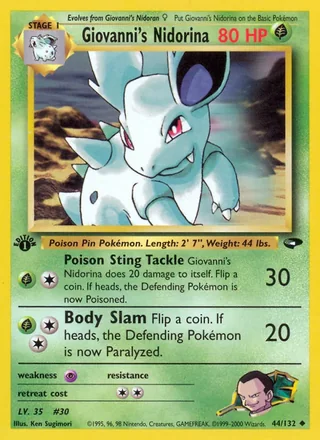 Giovanni's Nidorina — サカキのニドリーナ (1999)