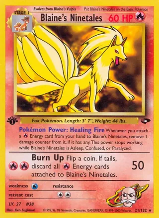 Blaine's Ninetales — カツラのキュウコン (1999)