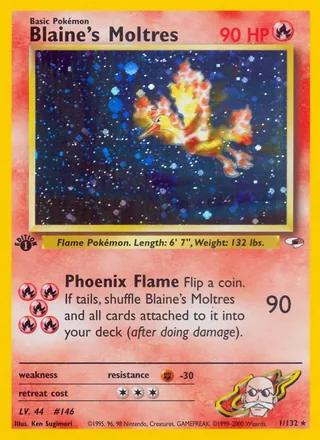 Blaine's Moltres — カツラのファイヤー (1999)