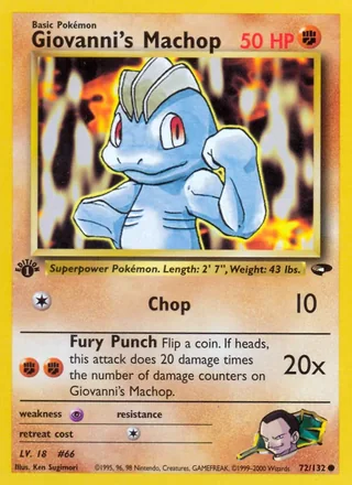 Giovanni's Machop — サカキのワンリキー (1999)