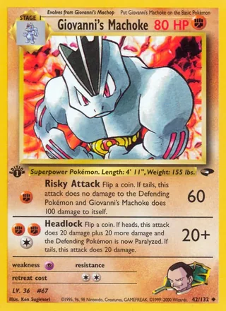 Giovanni's Machoke — サカキのゴーリキー (1999)