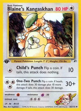 Blaine's Kangaskhan — カツラのガルーラ (1999)