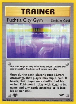 Fuchsia City Gym — セキチクシティジム (1999)