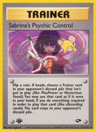 Sabrina's Psychic Control — ナツメのサイキックコントロール (1999)