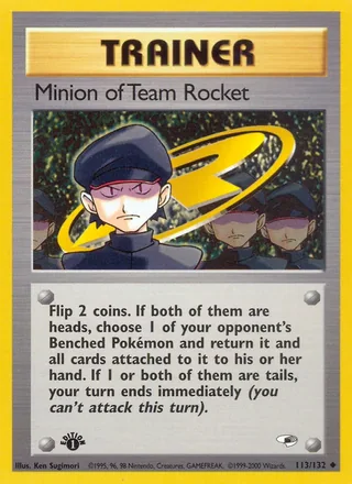 Minion of Team Rocket — ロケット団員 (1999)