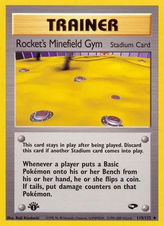 Rocket's Minefield Gym — ロケット団の爆発ジム (1999)