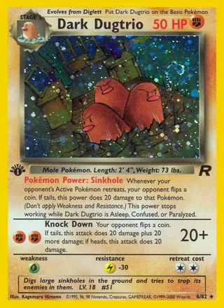 Dark Dugtrio — わるいダグトリオ (1997)