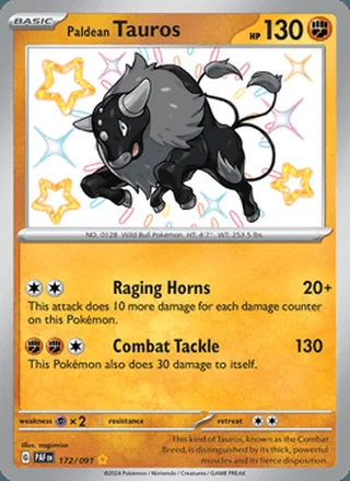 Paldean Tauros (2024)