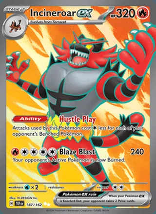 Incineroar ex (2024)