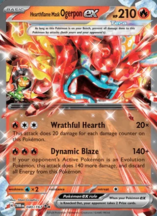 Hearthflame Mask Ogerpon ex (2024)