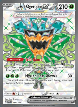Teal Mask Ogerpon ex (2024)