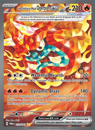 Hearthflame Mask Ogerpon ex (2024)