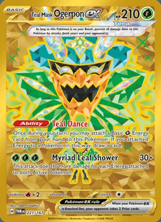 Teal Mask Ogerpon ex (2024)