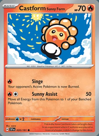 Castform Sunny Form (2024)