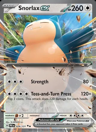 Snorlax ex (2025)