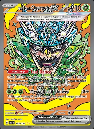 Teal Mask Ogerpon ex (2025)