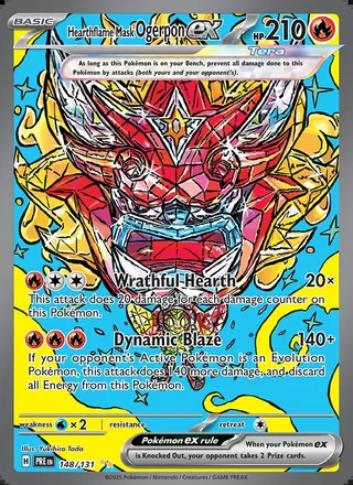Hearthflame Mask Ogerpon ex (2025)