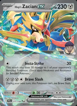 Hop's Zacian ex (2025)