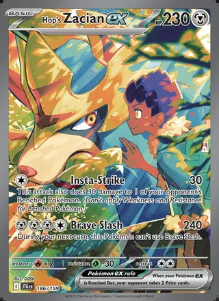 Hop's Zacian ex (2025)