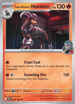 Team Rocket's Houndoom (2025)