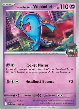 Team Rocket's Wobbuffet (2025)
