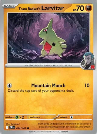 Team Rocket's Larvitar (2025)