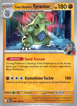 Team Rocket's Tyranitar (2025)