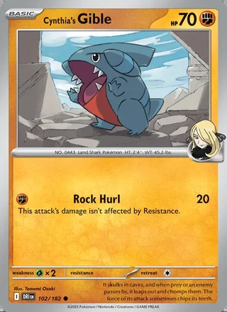 Cynthia's Gible (2025)