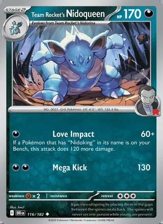 Team Rocket's Nidoqueen (2025)