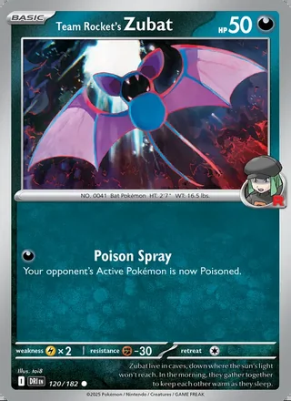 Team Rocket's Zubat (2025)