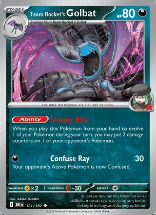 Team Rocket's Golbat (2025)